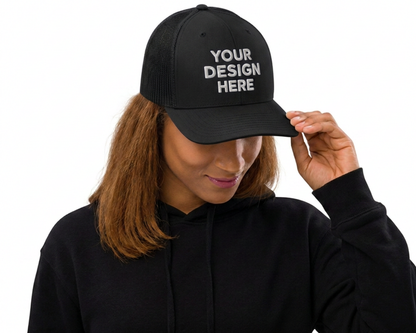 Structured 6-Panel Cap - Embroidered