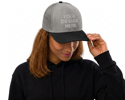 Structured 6-Panel Cap - Embroidered
